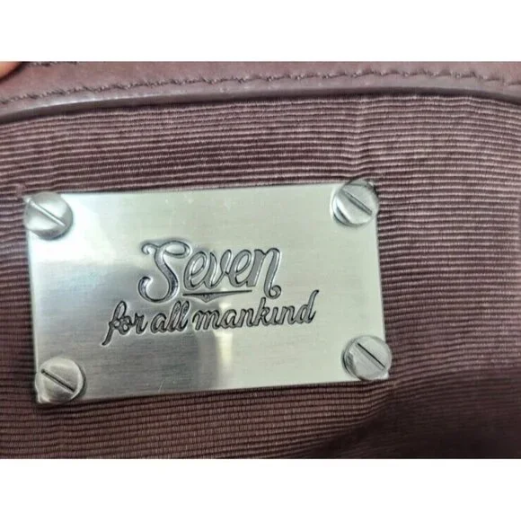 7 For All Mankind Ring Bucket Tote Shoulder Bag - Picture 14 of 16